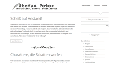 Desktop Screenshot of blog.stefanpeter.at